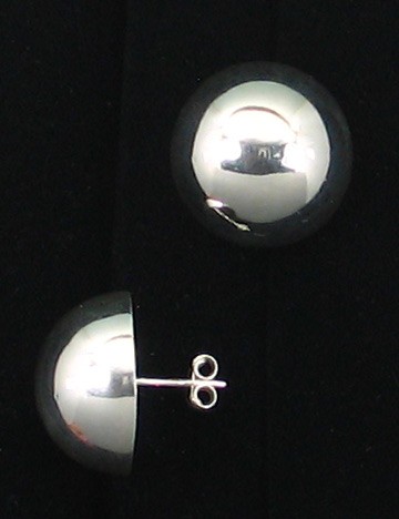 LA ER-492  18mm Half Ball Earring   