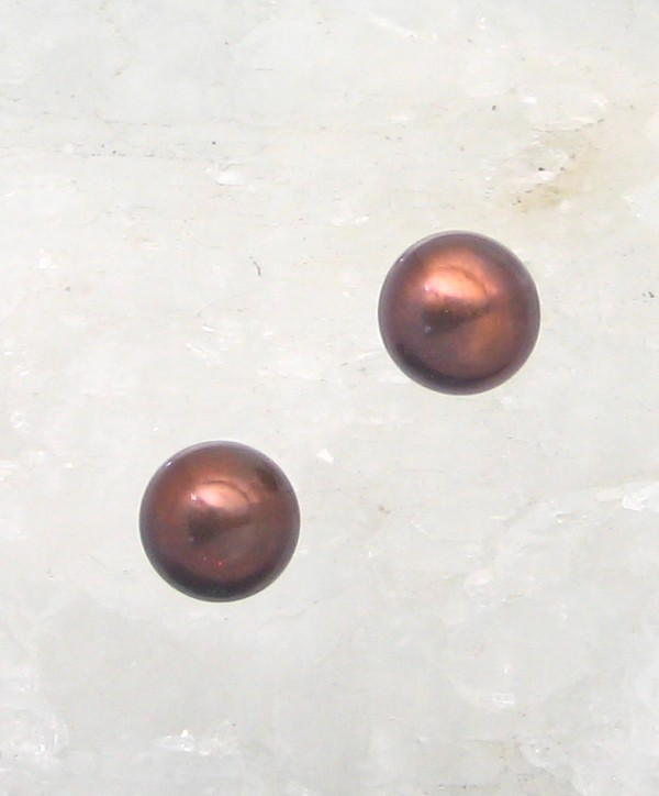 JJM ER-001 B  (10mm Freshwater Pearl)