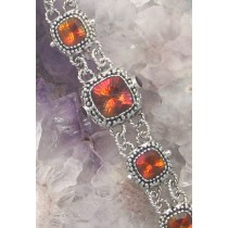 AF BR-109 OMQ GA  (Orange Mystic Quartz, Garnet)  