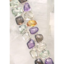 FP BR-004 MLT  (Amethyst, Citrine, Smoky Quartz, Green Amethyst)