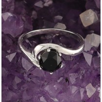 SSJ R-002 OX  (Faceted Black Onyx) 