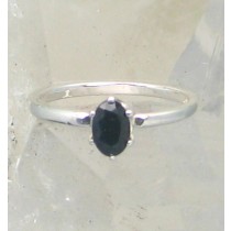 SSJ R-168 OX FAC (Faceted Black Onyx)
