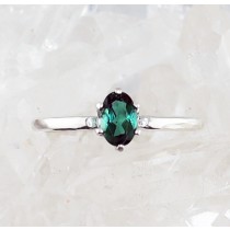 SSJ R-168 SYNEM  (Synthetic Emerald)  