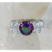 SSJ R-249 MT CZ  (Mystic Topaz & CZ)  